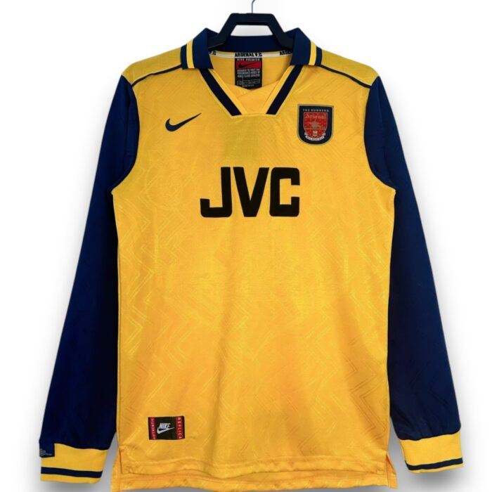 Arsenal Long Sleeve Away Shirt 1996-1997