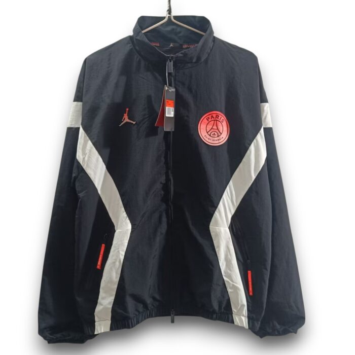 Paris Windbreaker Jacket 2025 2026 Black & White