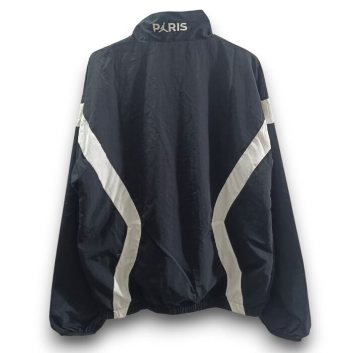 Paris Windbreaker Jacket 2025 2026 Black & White - Image 2