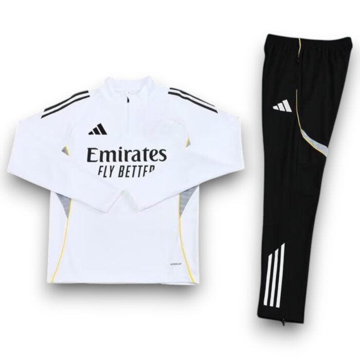 Real Madrid Home Tracksuit 2025 2026 - Training - Image 2