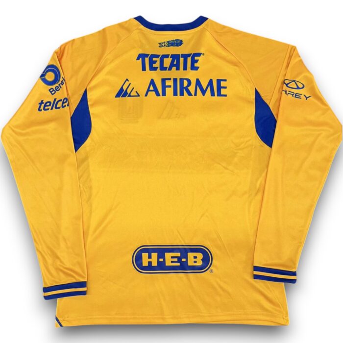Tigres UANL Home Long Sleeve Shirt 2025 2026 - Image 2