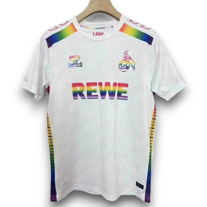 FC Köln Rainbow Special Shirt 2025-2026 - Image 2