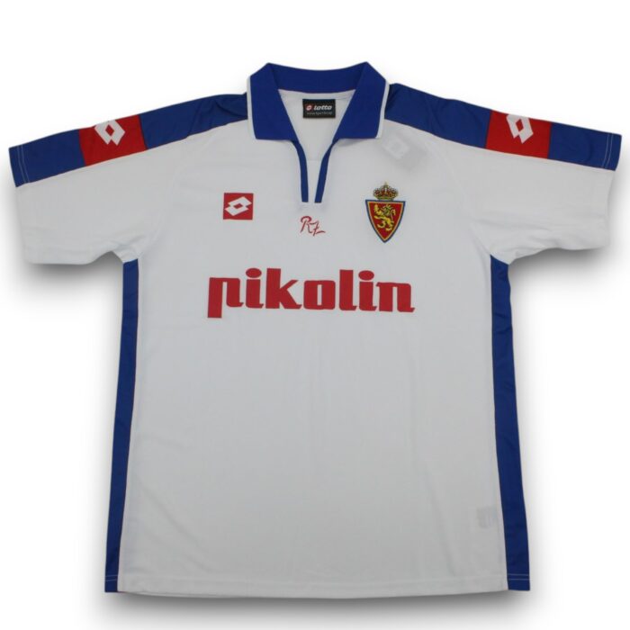 Real Zaragoza Home Shirt 2003 2004