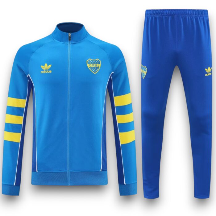 Boca Juniors Home Tracksuit 2025 2026 - Zip