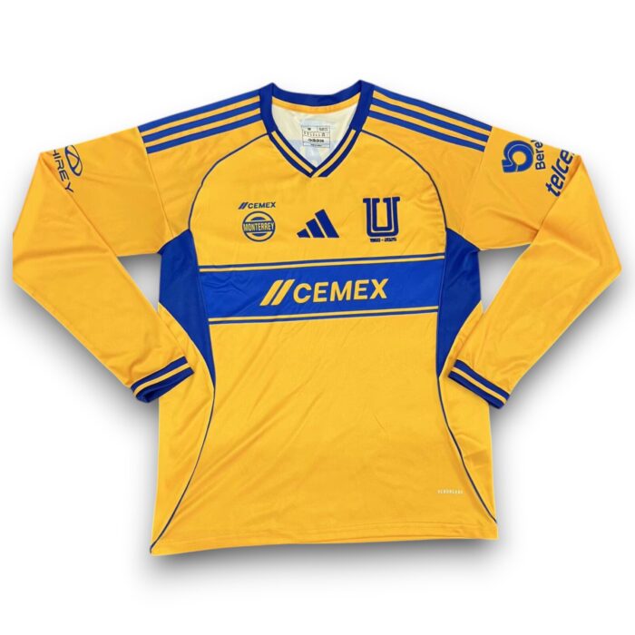 Tigres UANL Home Long Sleeve Shirt 2025 2026