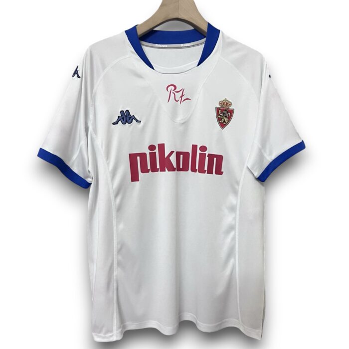 Real Zaragoza Home Shirt 2001 2002