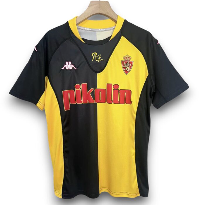 Real Zaragoza Away Shirt 2001 2002