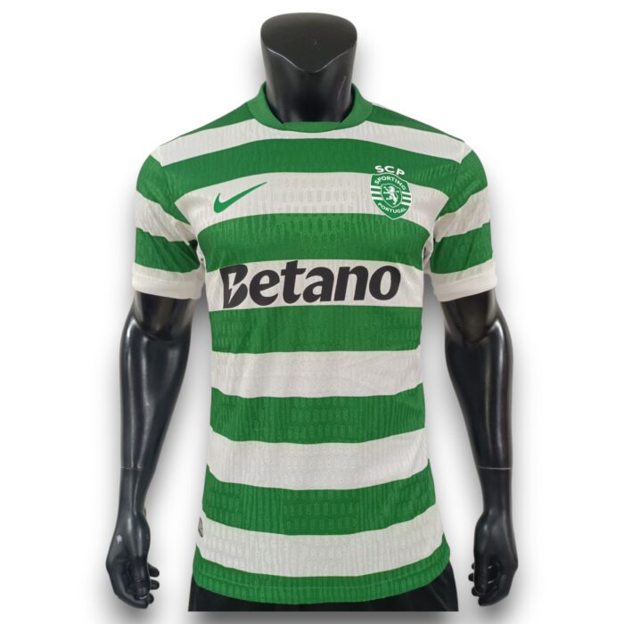 Sporting de Lisboa Home Shirt 2025 2026 - Version Player