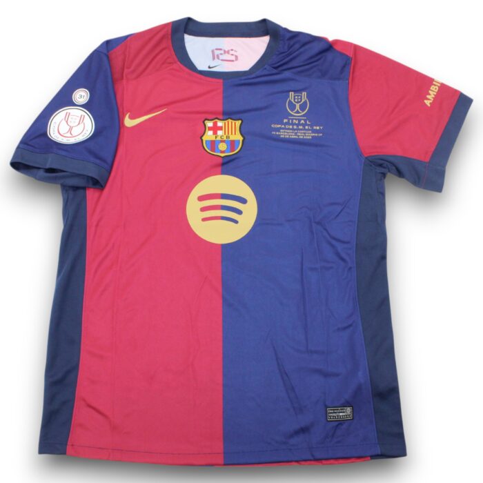 Barcelona King Cup Final Shirt 2024 2025