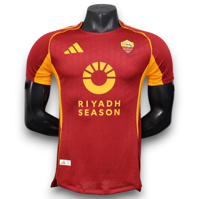 Roma Home Shirt 2025 2026 - Version Player