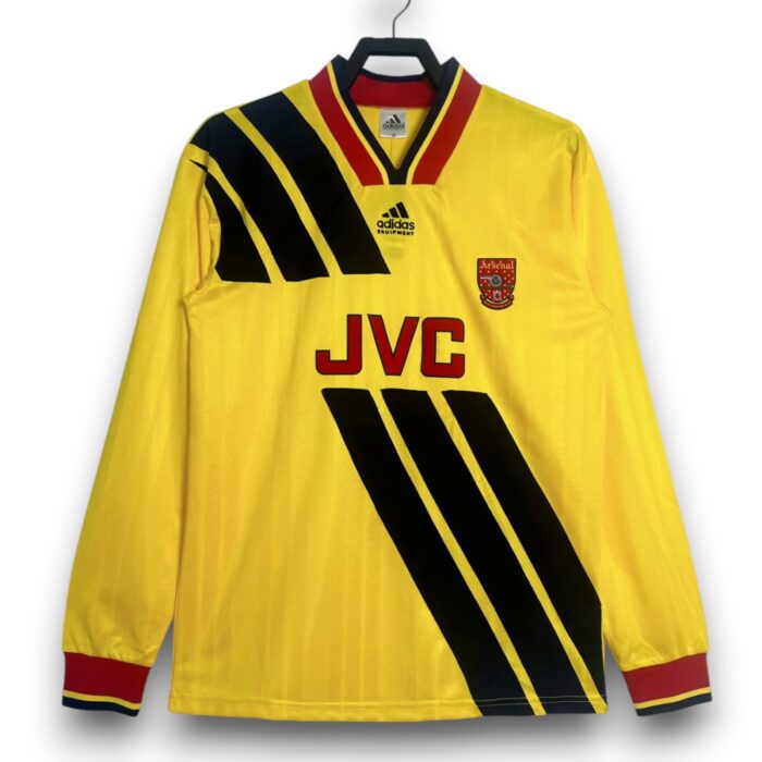 Arsenal Long Sleeve Away Shirt 1993 1994