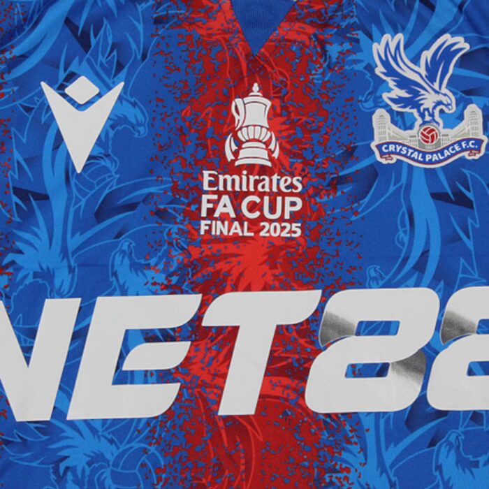 Crystal Palace Home Final FA CUP Shirt 2024 2025 - Image 2
