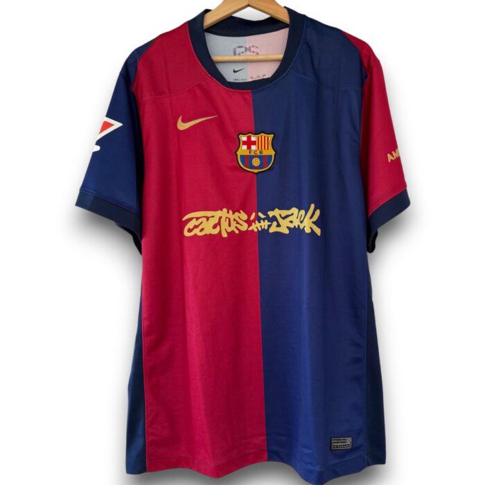Barcelona x Travis Scott Home Shirt 2024 2025 - Image 2