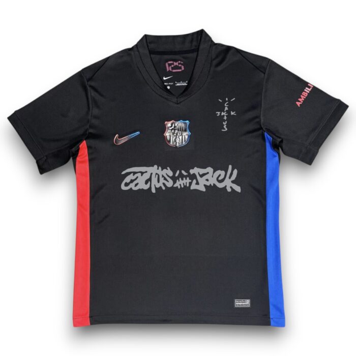 Barcelona x Travis Scott Away Shirt 2024 2025 - Image 2