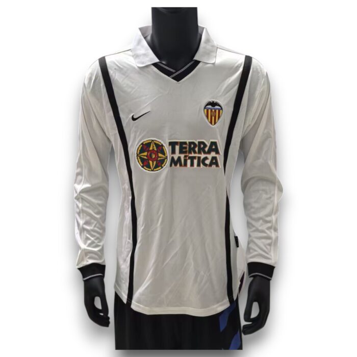 Valencia Home Long Sleeve Shirt 2000 2001