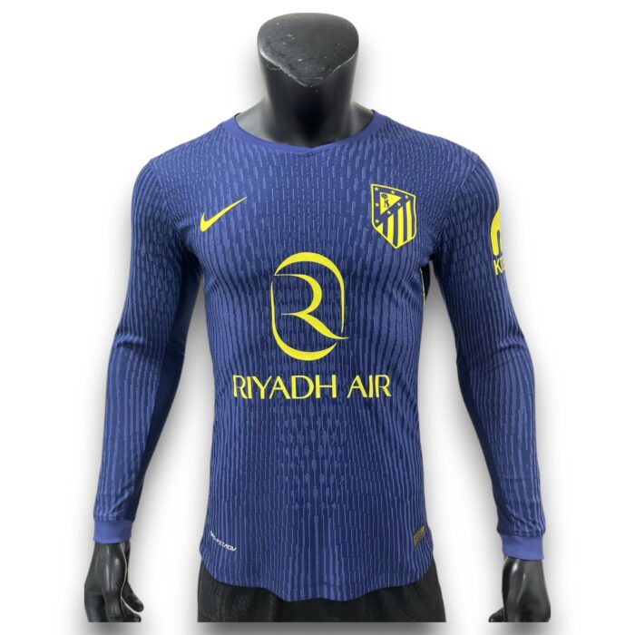 Atletico de Madrid Away Long Sleeve Shirt 2025 2026 - Version Player