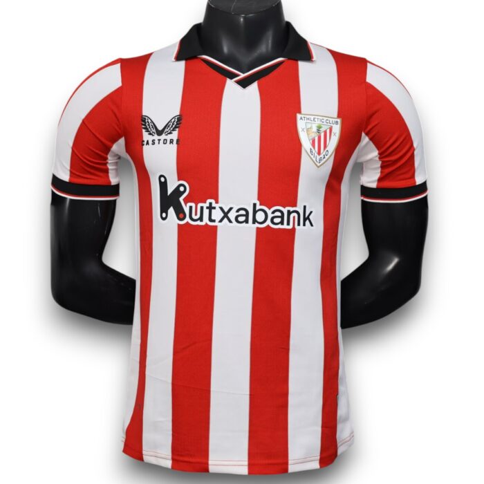 Atlhetic de Bilbao Home Shirt 2025 2026 - Version Player