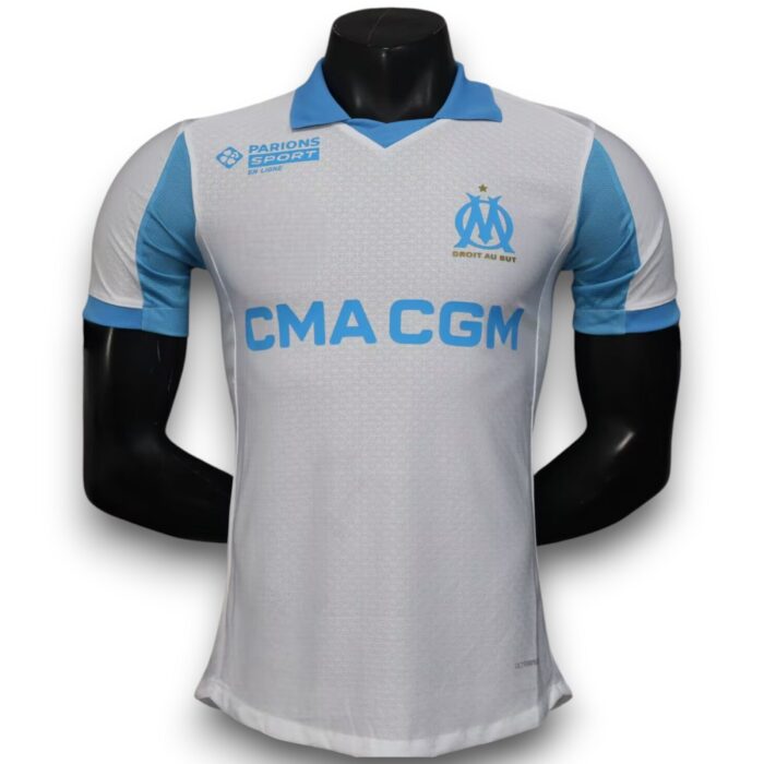 Marseille Home Shirt 2025 2026 - Version Player