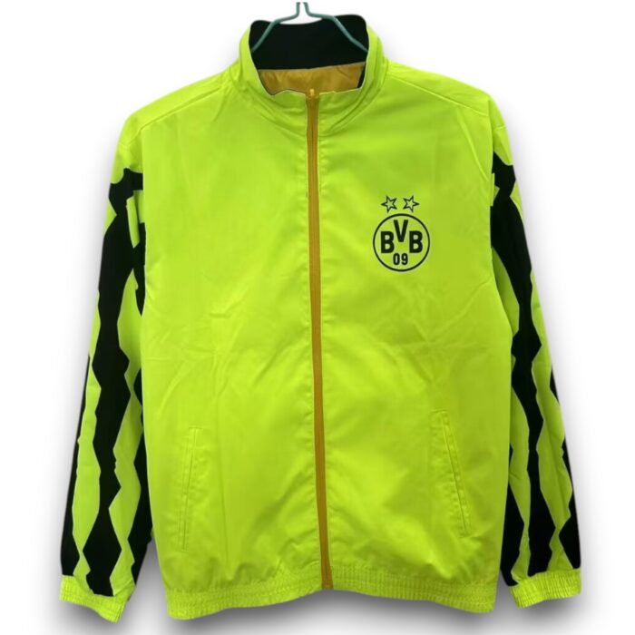 BVB Reversible Windbreaker Black Jacket 2025 2026