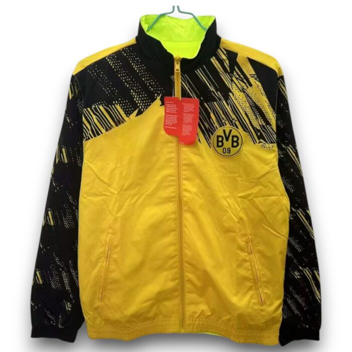BVB Reversible Windbreaker Black Jacket 2025 2026 - Image 3