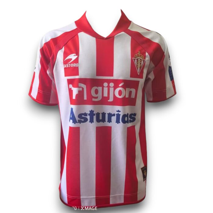 Sporting Gijon Home Shirt 2008-2009