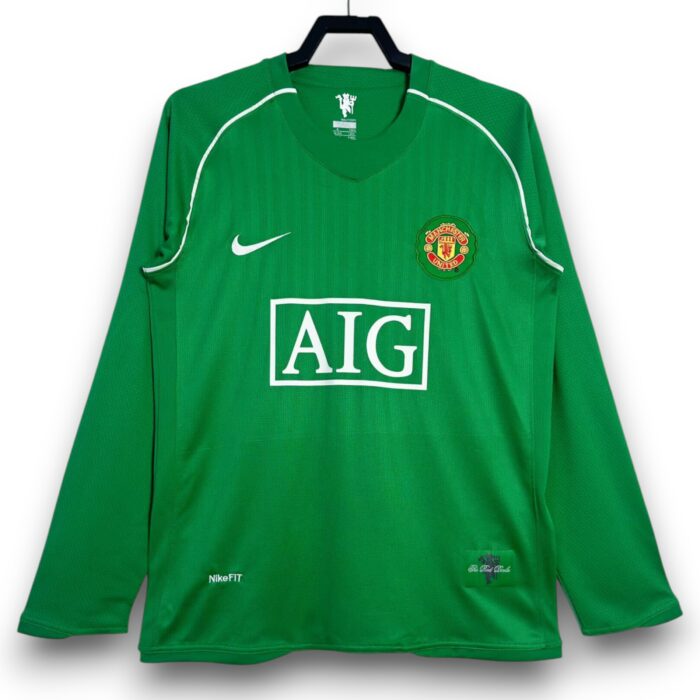 Manchester United Away Goalkeeper Long Sleeve Shirt 2007 2008