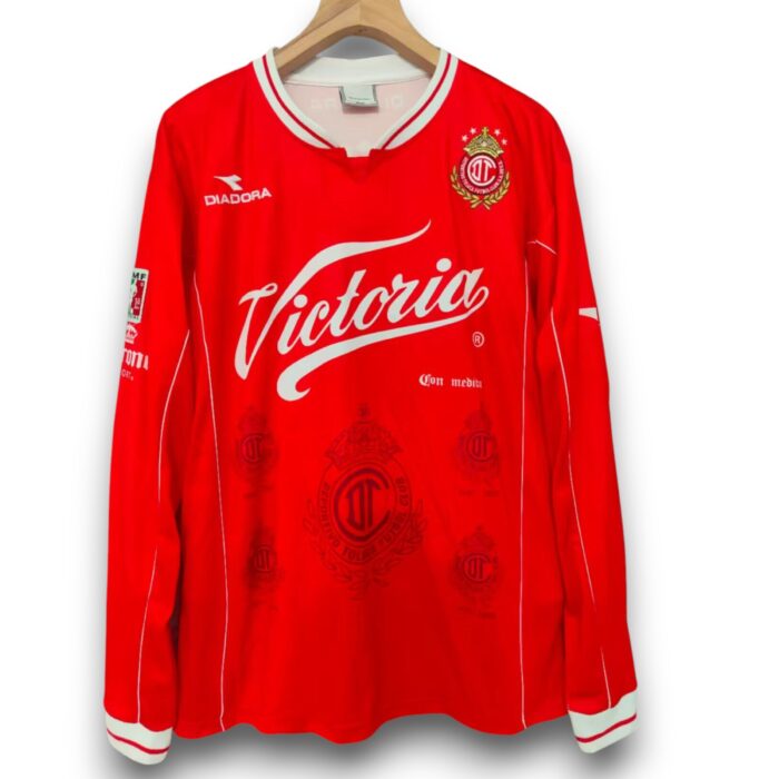 Deportivo Toluca Home Long Sleeve 1998 1999
