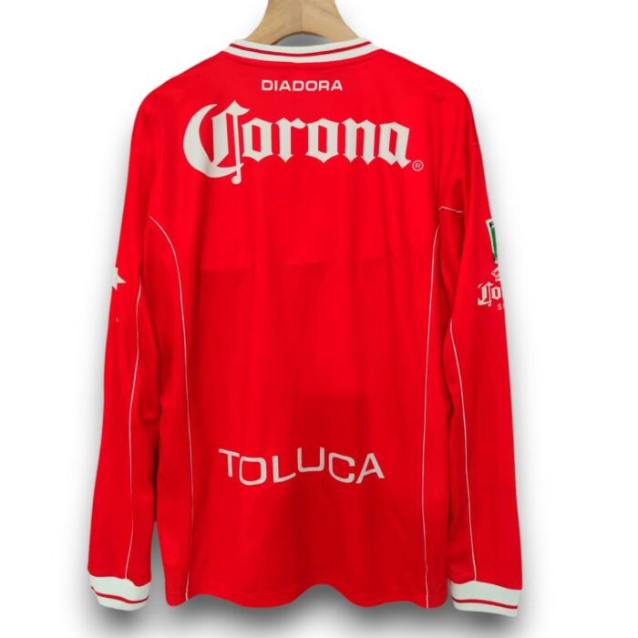 Deportivo Toluca Home Long Sleeve 1998 1999 - Image 2