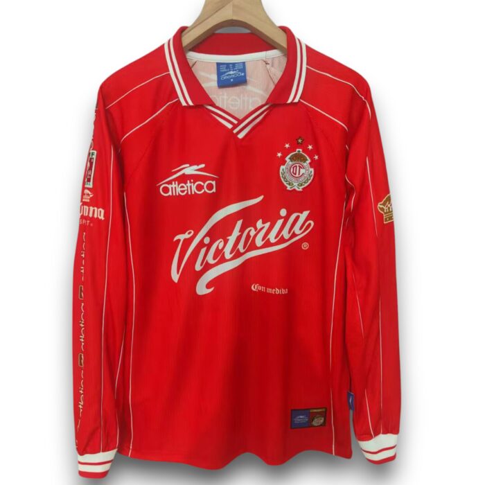 Deportivo Toluca Home Long Sleeve 1999 2000